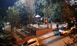 Parkta silahlı kavga çıktı