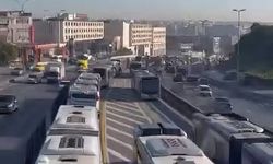 Sefaköy'de metrobüs kazası gerçekleşti