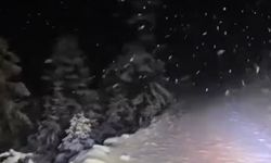 Uludağ’da kar yağışı etkili oldu