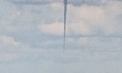 Zonguldak'ta aynı anda gökkuşağı ve hortum