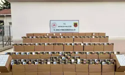 Antalya'da kaçak tütün operasyonu
