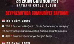 Beypazarı'nda 29 Ekim Cumhuriyet Bayramı coşkuyla kutlanacak!