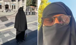 Ankara metrosunda şaşırtan olay: Siyah çarşaflı erkek
