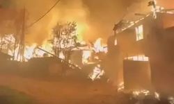 Çankırı’da köy yangını: 6 ev ve bir ahır kül oldu