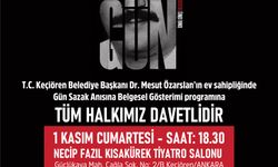 Keçiören'de Gün Sazan Anılacak!