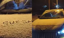 Uludağ'a kar yağdı