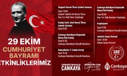 Çankaya'da 29 Ekim'de Hangi Etkinlikler Var?