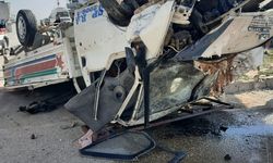 Hatay'da feci kaza: 7 yaralı