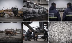 Belediye ekipleri kışa hazır