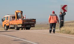 Beypazarı-Güdül Karayollarında Hız ve İşaret Levhaları Sadeleştiriliyor