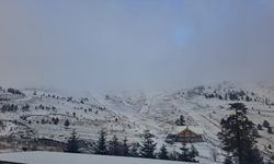 Bolu'nun yüksek kesimleri beyaza büründü