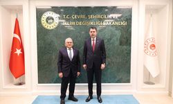 Büyükkılıç, Bakan Kurum'u ziyaret etti