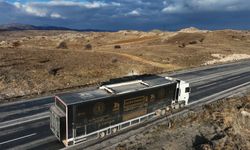 Gezen Sinema Tırı Sivas’ta Miniklerle Buluştu