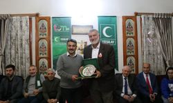 İl Milli Eğitim Müdürü Fatih Erdoğan'ı misafir etti