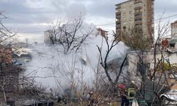 Kayseri'de müstakil evde yangın çıktı
