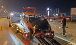 Kayseri'de otomobil devrildi:1 ölü, 2 yaralı