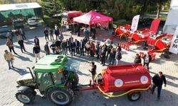 Nallıhan'da proje kapsamında mahallelere yangın tankeri verildi