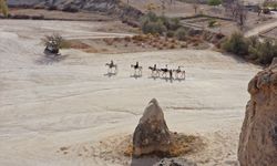 Öğrenciler ve ailelerinin rotası Kapadokya oldu