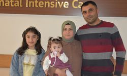 Prematüre doğan Ayliz bir yaşına ulaştı!