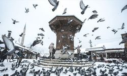 Saraybosna beyaza büründü