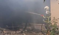 Adana'da evde yangın çıktı