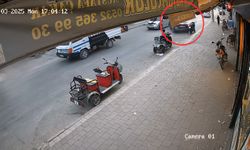 Adana’da Otomobil Marketin İçine Girdi