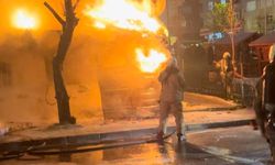 Bağcılar'da gecekondu yangını