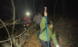 Bursa'da ormanlık alanda mahsur kalan 2 kişi kurtarıldı