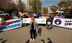 Edirne'de kadınlar yürüdü!