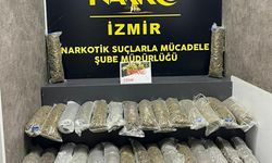 İzmir'de 23 kilo esrar ele geçirildi!