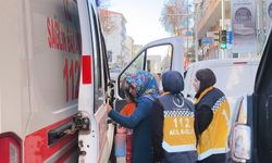 Kars'ta 6 katlı binada yangın çıktı