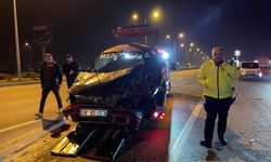 Kayseri'de Otomobil takla atıp, karşı şeride savruldu