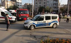 Kilis'te halk otobüsü kadına çarptı!