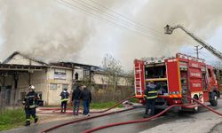 Kocaeli'de üretim tesisinde yangın!