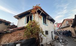 Kütahya’nın Hisarcık İlçesinde Yangın