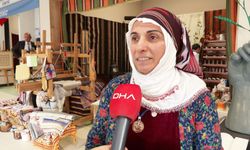 Poşetleri ip yapıp, eşyaya dönüştürdü