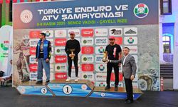 Rize’de Türkiye Enduro ve ATV Şampiyonası heyecanı yaşandı
