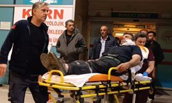 Römork halatı koptu, yüzüne saplandı