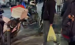 Şişli'de düğün salonundaki laf atma kavgası sokağa taştı