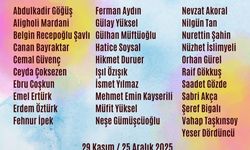 “Rengin Ahengine Boyanan Düşler” Sergisi Ankara’da