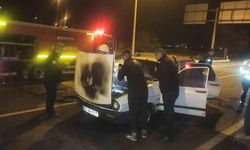 Araçta yangın çıktı!