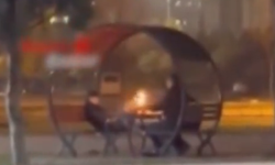 Kayseri’de Parktaki Kamelyayı Yakan Şüpheliler Yakalandı