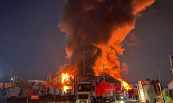 Kocaeli'de depoda yangın
