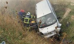 Kütahya'da korkutan kaza