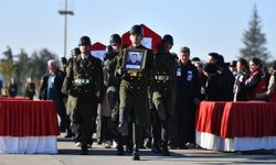 Şehitler Mürted Hava Meydanı’nda Düzenlenen Törenle Uğurlandı