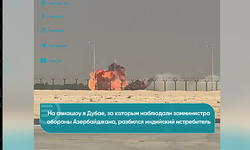 Dubai Airshow 2025’te Hindistan’a Ait Tejas Savaş Uçağı Düştü