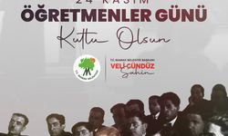 Başkan Şahin'den 24 Kasım Öğretmenler Günü kutlaması