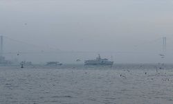 İstanbul ve Çanakkale Boğazı'nda sis etkili oldu