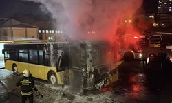 Yozgat’ta Park Halindeki Otobüste Yangın
