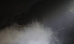 Bursa'da marangoz atolyesinde korku dolu anlar!